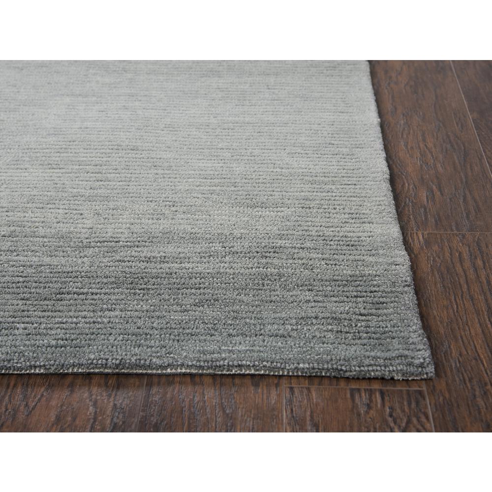 Ascension Gray 5' x 8' Hand-Tufted Rug- AS1003. Picture 7