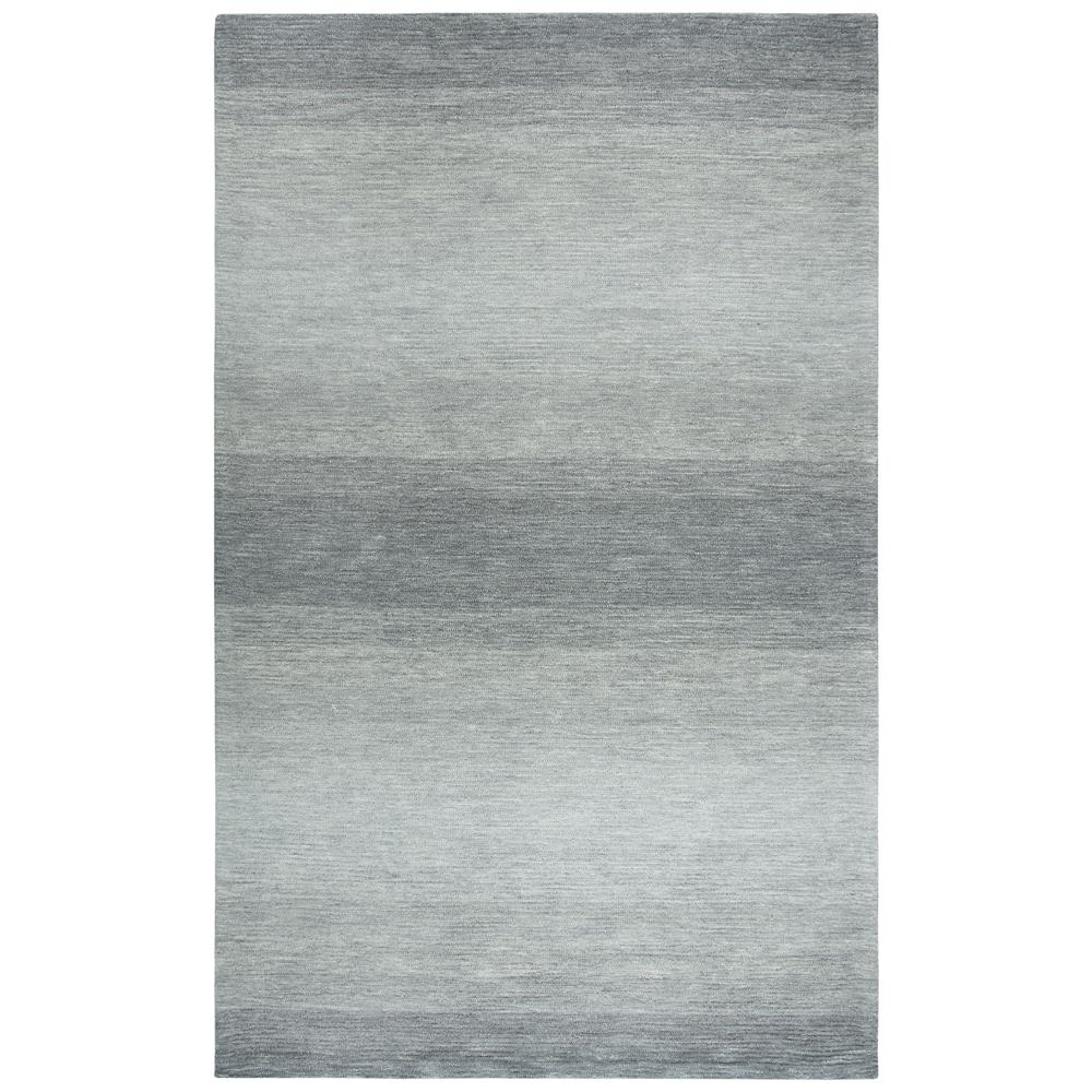 Ascension Gray 5' x 8' Hand-Tufted Rug- AS1003. Picture 4