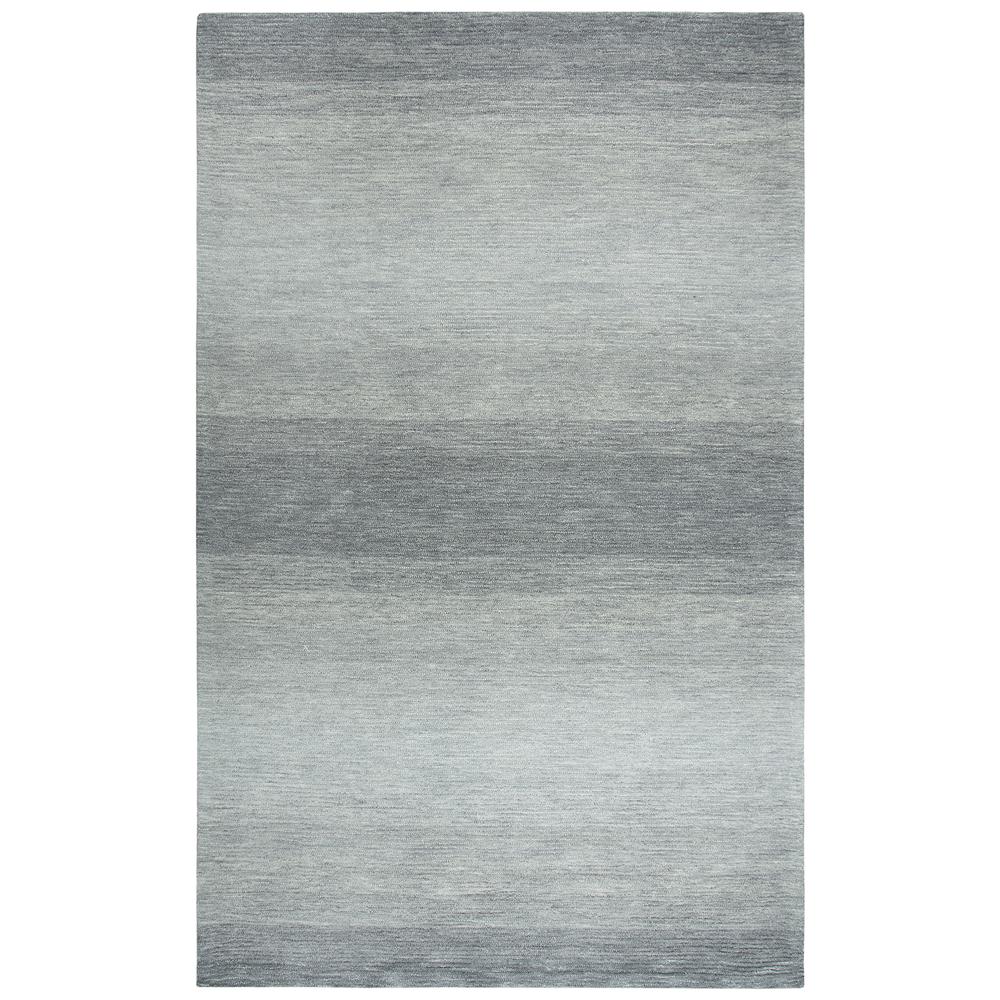 Ascension Gray 5' x 8' Hand-Tufted Rug- AS1003. Picture 10