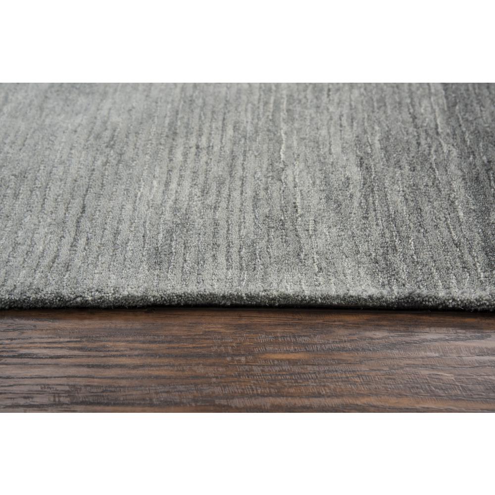 Ascension Gray 5' x 8' Hand-Tufted Rug- AS1003. Picture 5