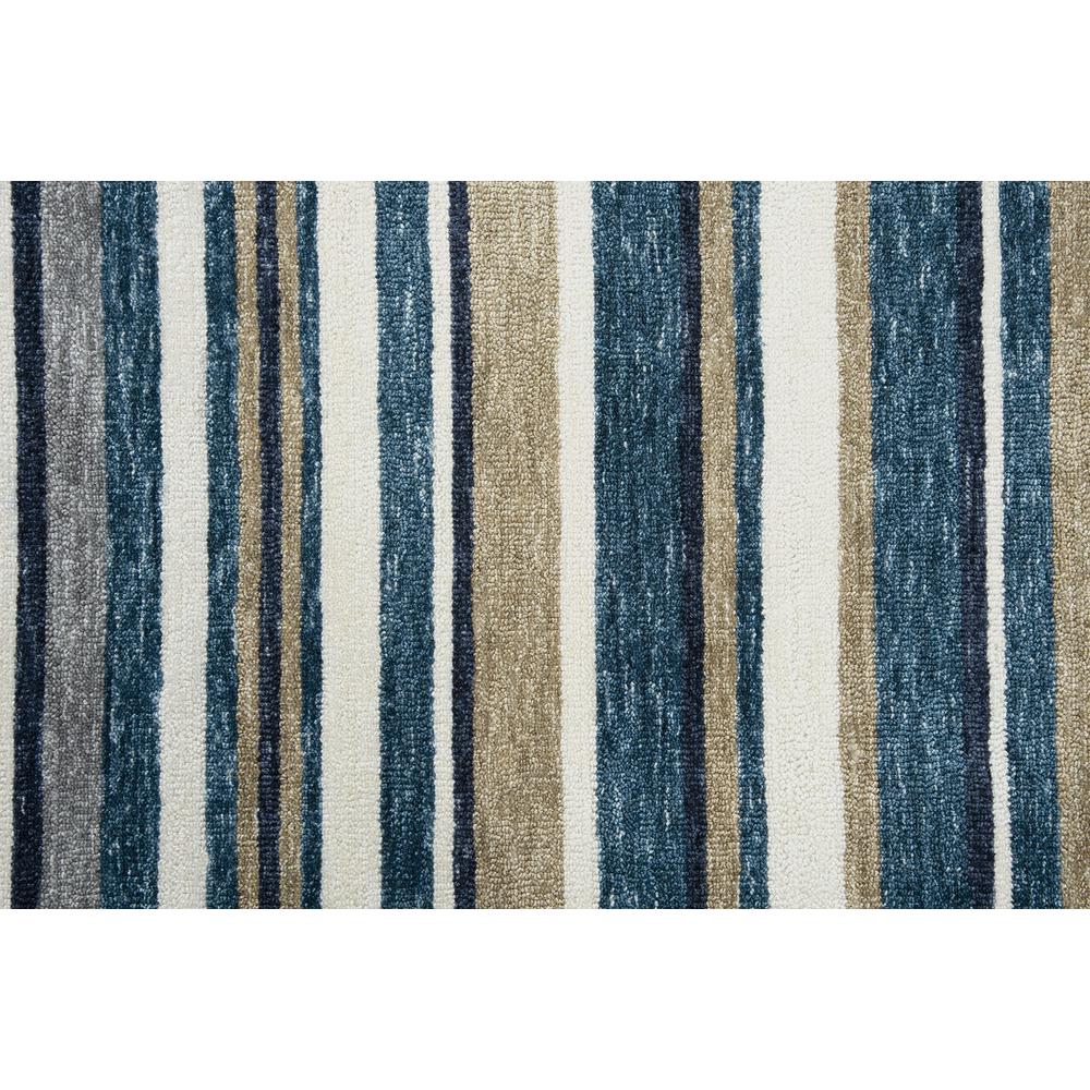 Bermuda Blue 8'6"X11'6" Hand-Tufted Rug- BMD101. Picture 24