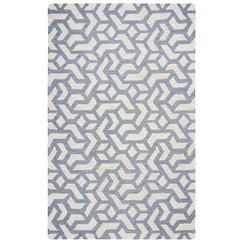 Berlin Neutral 8' x 10' Hand-Tufted Rug- BN1006. Picture 11