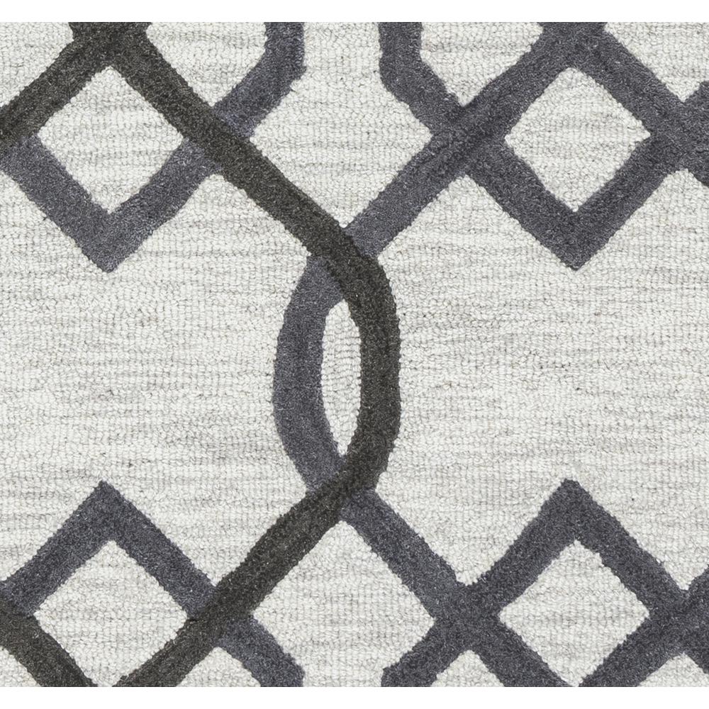 Berlin Gray 10' x 14' Hand-Tufted Rug- BN1008. Picture 3
