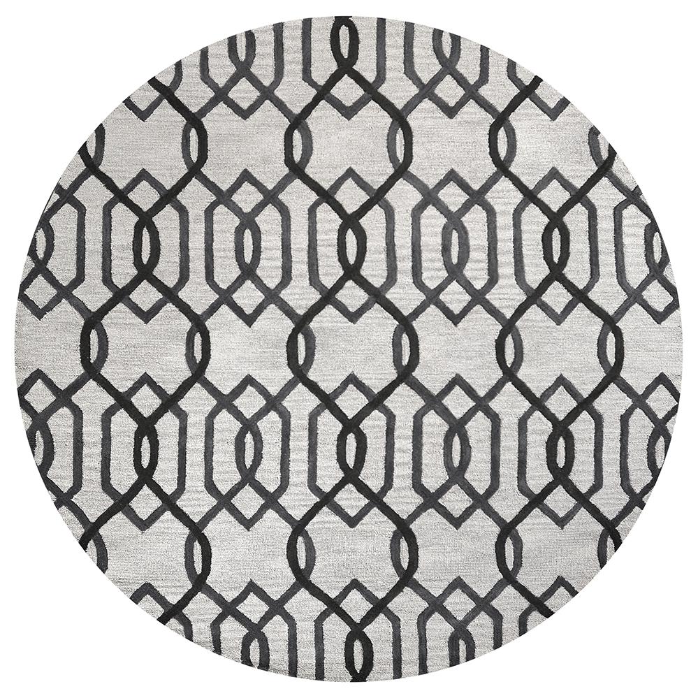 Berlin Gray 10' x 14' Hand-Tufted Rug- BN1008. Picture 15