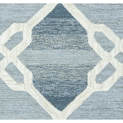 Berlin Blue 8' x 10' Hand-Tufted Rug- BN1010. Picture 10