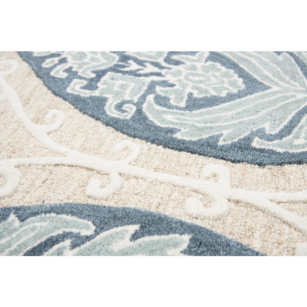 Cascade Neutral 9' x 12' Hand-Tufted Rug- CD1001. Picture 3