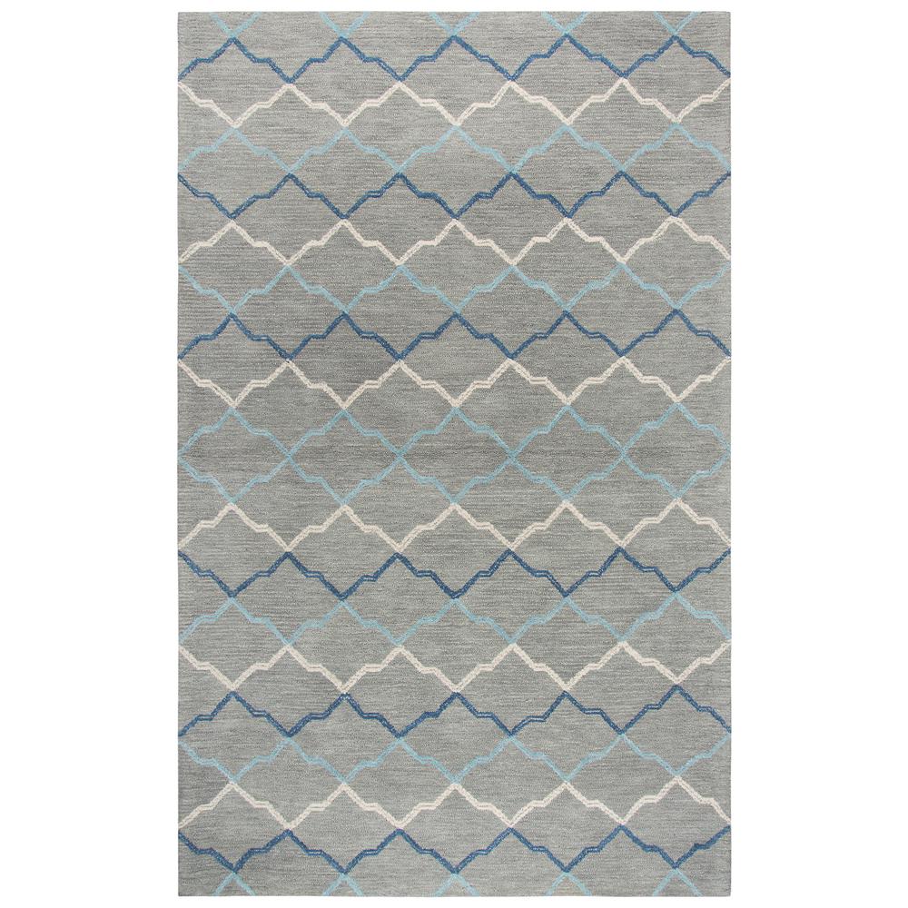 Cascade Gray 9' x 12' Hand-Tufted Rug- CD1004. Picture 11