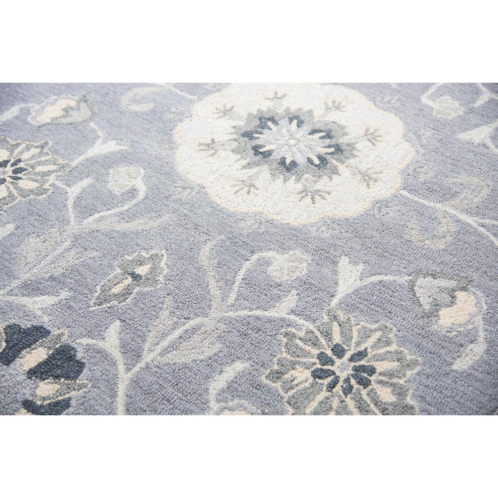 Cascade Gray 9' x 12' Hand-Tufted Rug- CD1008. Picture 9