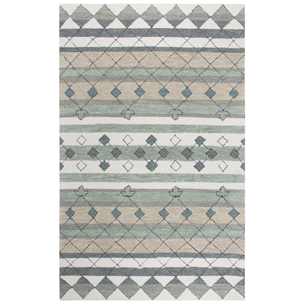 Cascade Gray 9' x 12' Hand-Tufted Rug- CD1011. Picture 13
