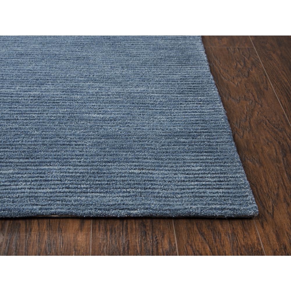 Hand Tufted Cut & Loop Pile Wool Rug, 9' x 12'. Picture 1