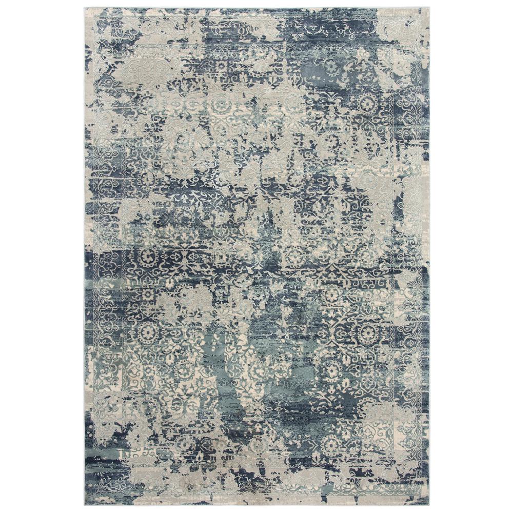 Glamour Gray 7'10"x9'10" Power-Loomed Rug- GM1005. Picture 11