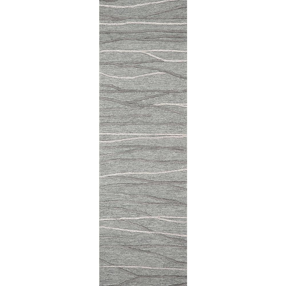 Geneva Gray 9' x 12' Hand-Tufted Rug- GN1012. Picture 16