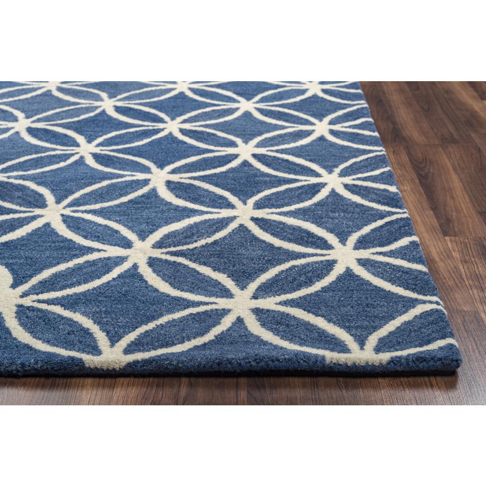 Holland Blue 10' x 14' Hand-Tufted Rug- HO1000. Picture 1