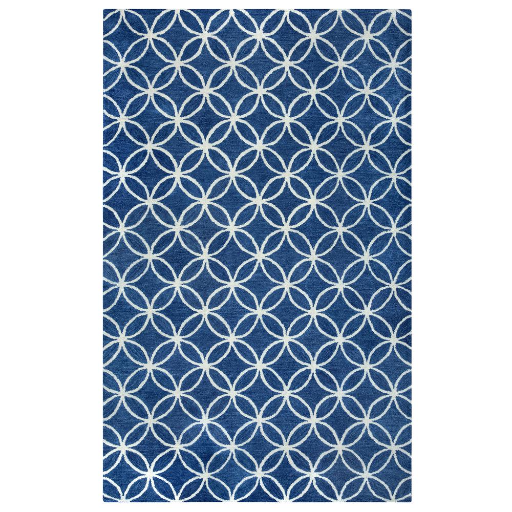 Holland Blue 10' x 14' Hand-Tufted Rug- HO1000. Picture 9