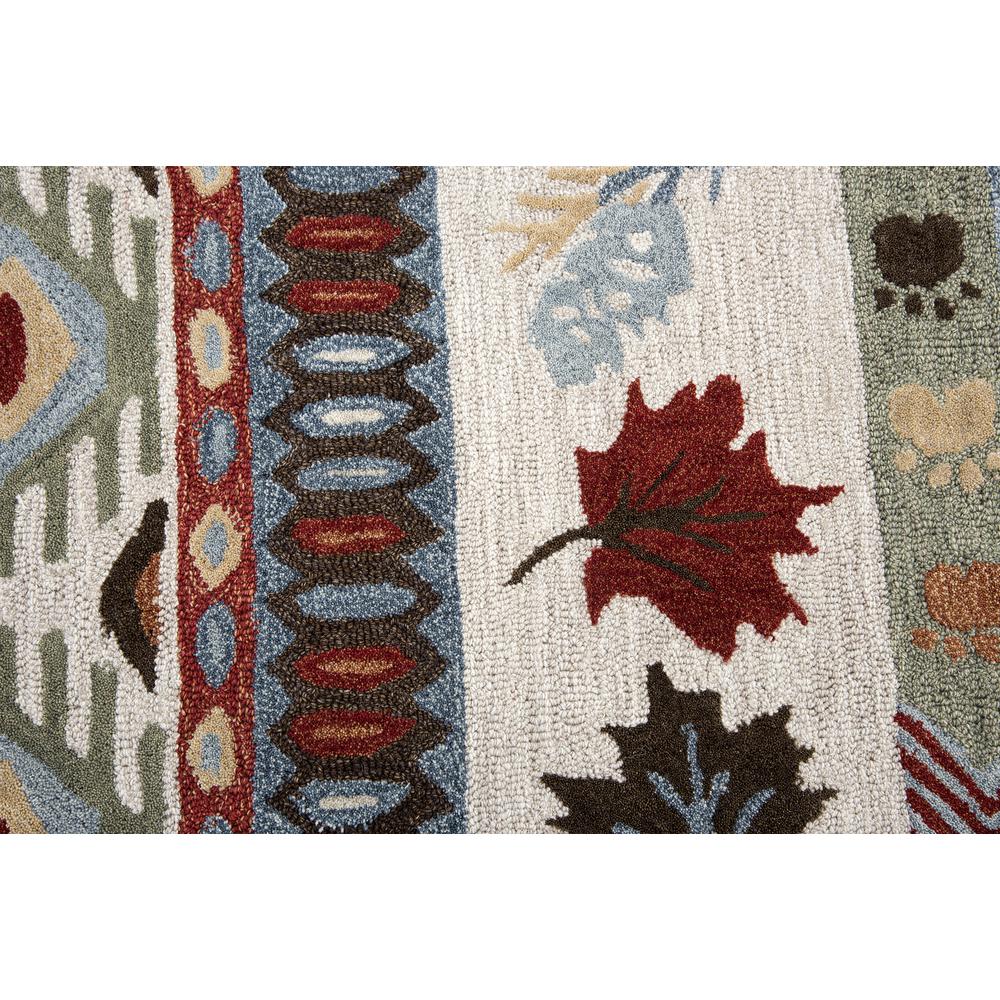 Itasca Neutral 5' x 8' Hand-Tufted Rug- IT1003. Picture 8
