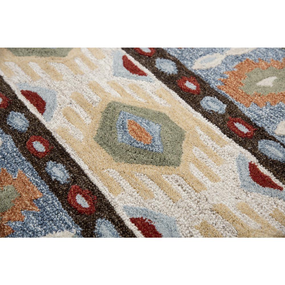 Itasca Neutral 5' x 8' Hand-Tufted Rug- IT1003. Picture 3