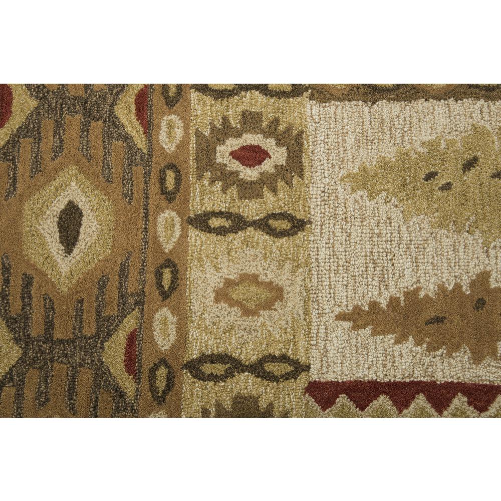 Itasca Brown 5' x 8' Hand-Tufted Rug- IT1004. Picture 2