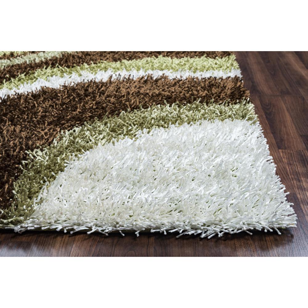 Kempton Green 5' x 7' Tufted Rug- KM2324. Picture 3