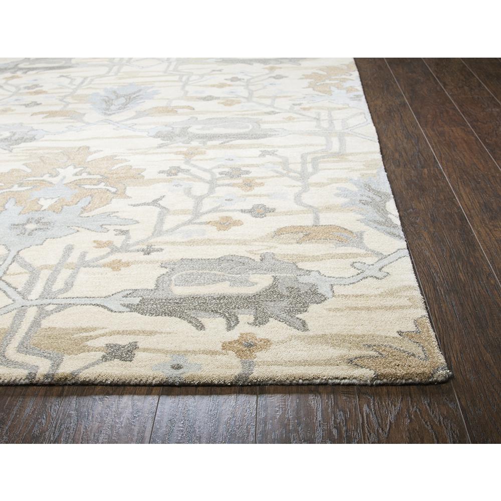 Liberty Neutral 8' x 10' Hand-Tufted Rug- LB1007. Picture 7