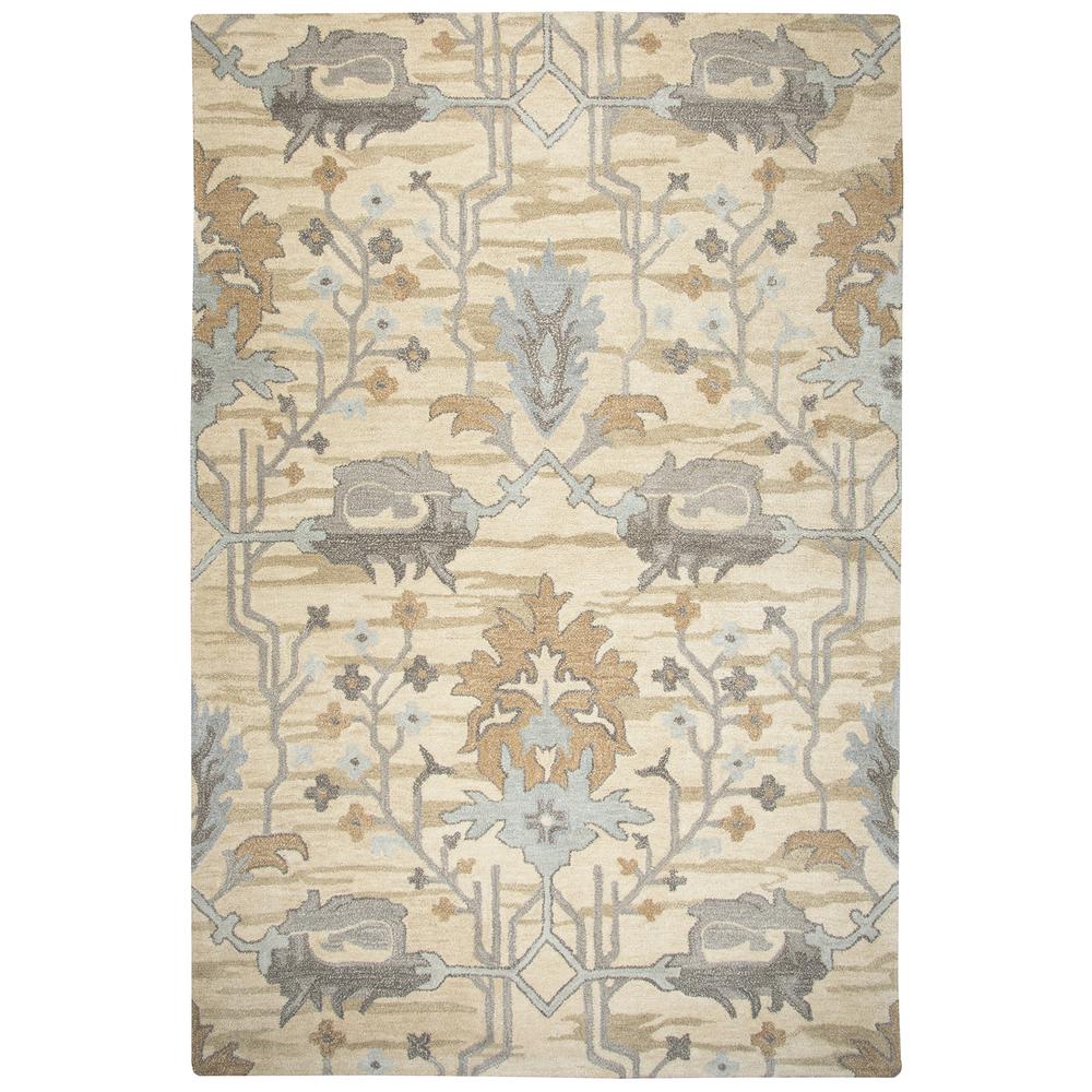 Liberty Neutral 8' x 10' Hand-Tufted Rug- LB1007. Picture 9