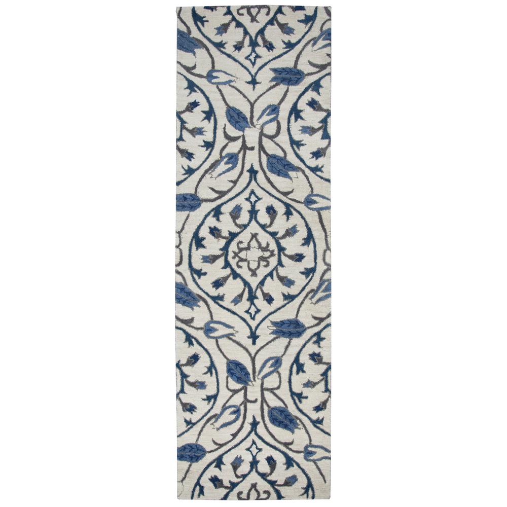 Liberty Neutral 10' x 14' Hand-Tufted Rug- LB1021. Picture 7