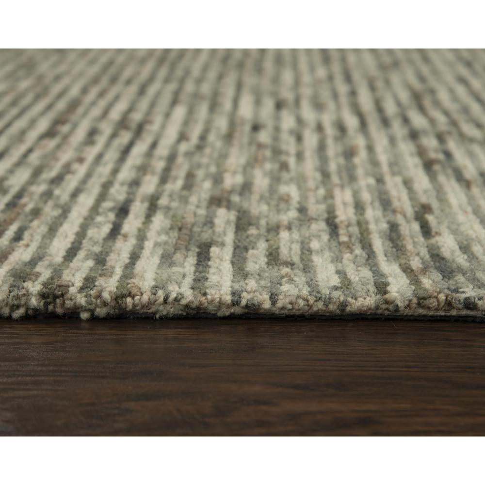 Hand Tufted Loop Pile Wool Rug, 7'6" x 9'6". Picture 6