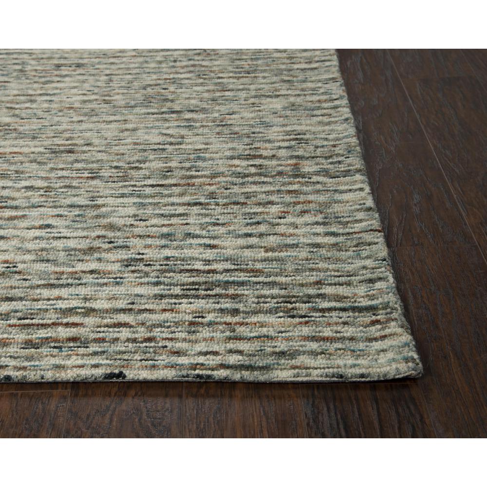 Hand Tufted Loop Pile Wool Rug, 7'6" x 9'6". Picture 3