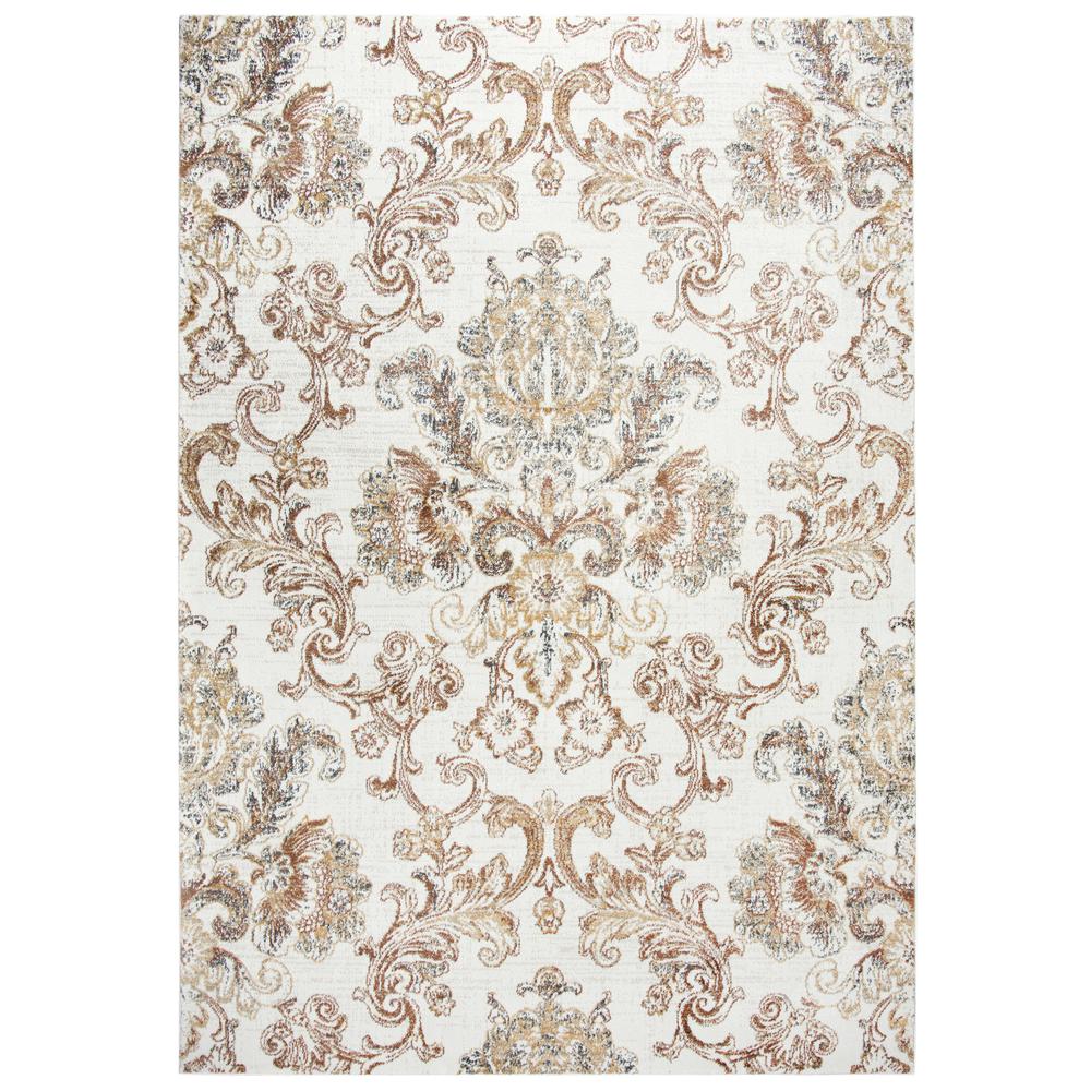 Lavish Neutral 7'10"x9'10" Power-Loomed Rug- LVS110. Picture 4