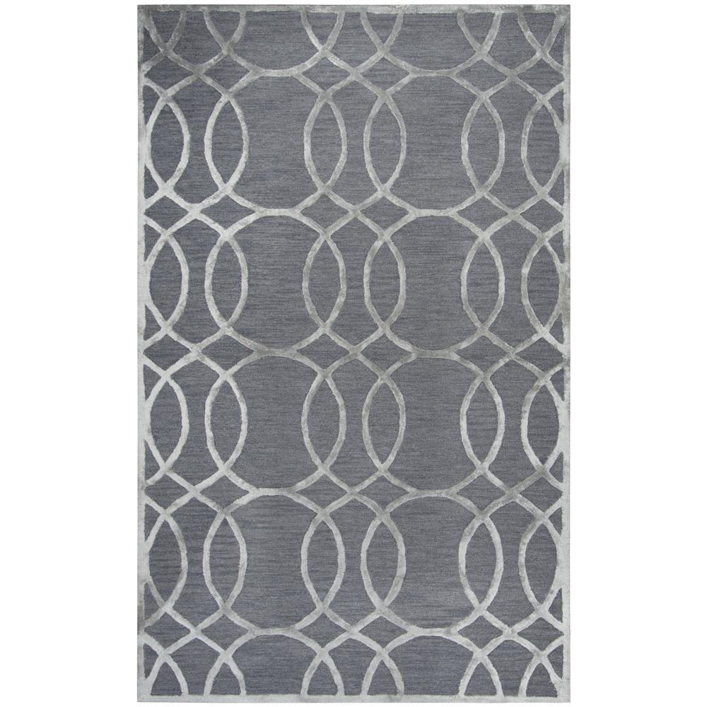 Madison Gray 8' x 10' Hand-Tufted Rug- MI1008. Picture 3
