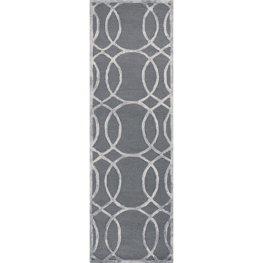 Madison Gray 8' x 10' Hand-Tufted Rug- MI1008. Picture 5