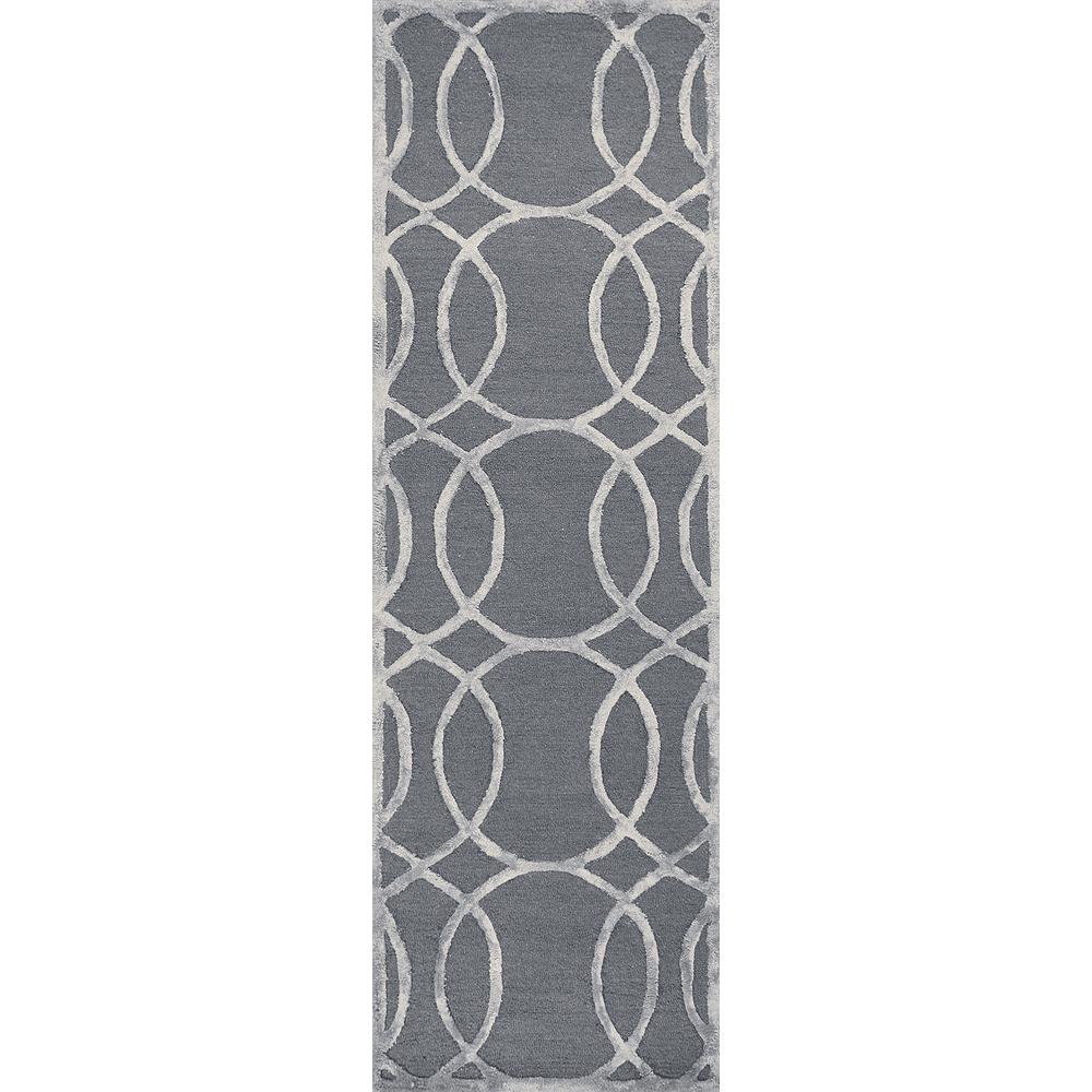 Madison Gray 8' x 10' Hand-Tufted Rug- MI1008. Picture 10