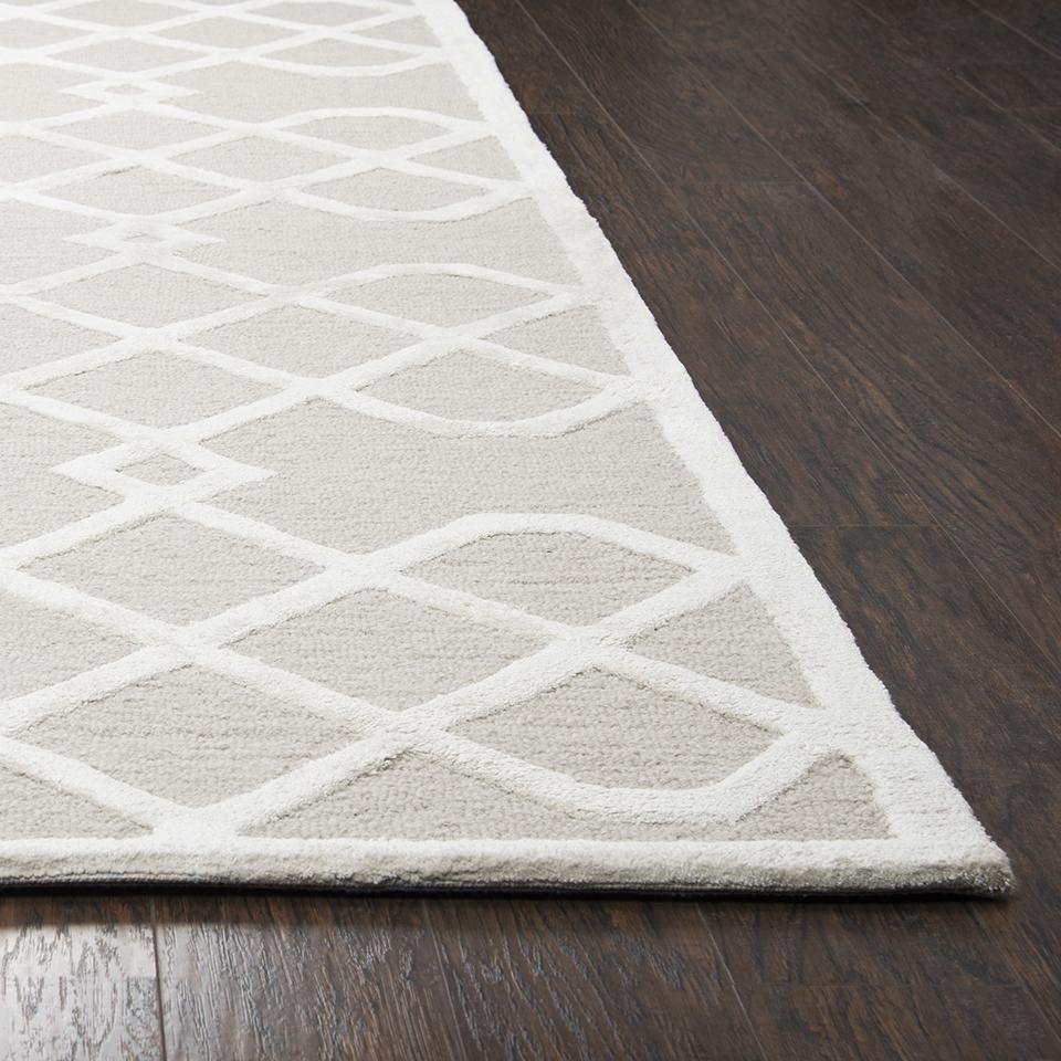 Madison Neutral 8' x 10' Hand-Tufted Rug- MI1011. Picture 6