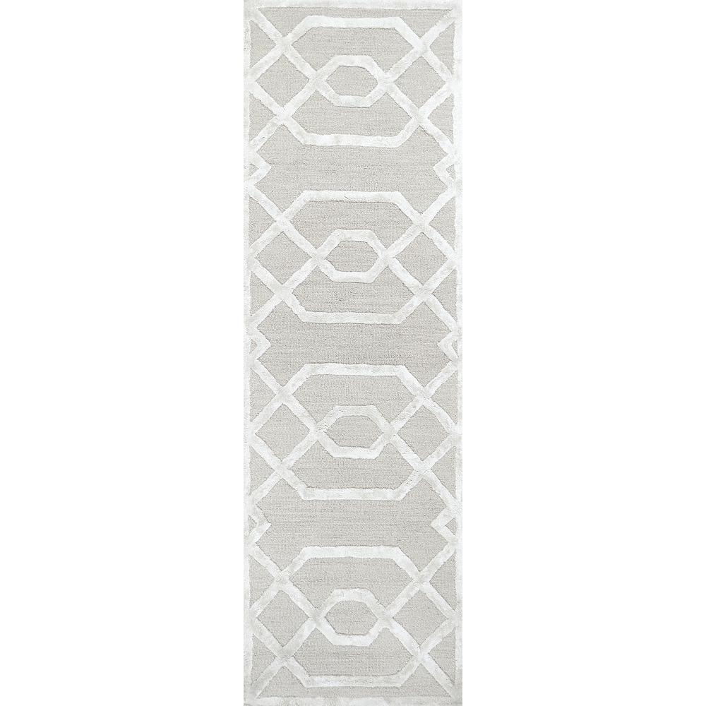 Madison Neutral 8' x 10' Hand-Tufted Rug- MI1011. Picture 10