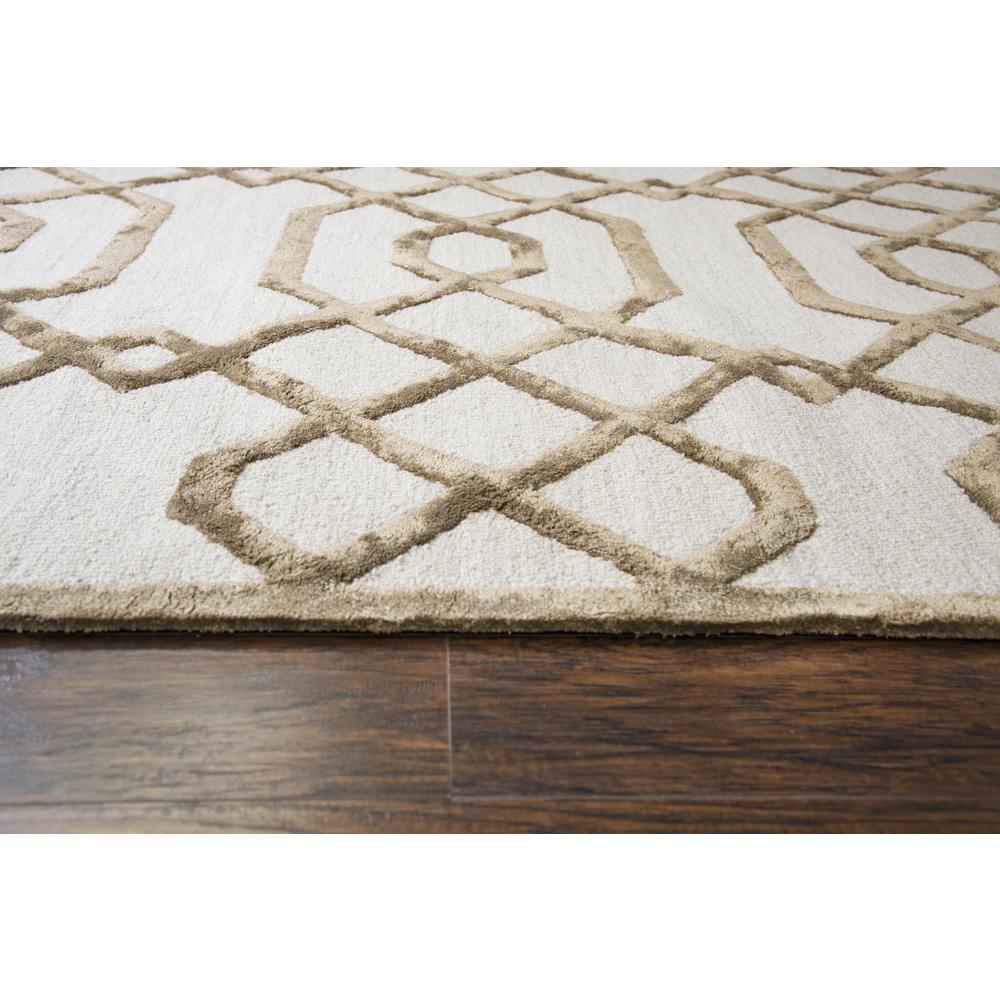 Madison Neutral 8' x 10' Hand-Tufted Rug- MI1012. Picture 5