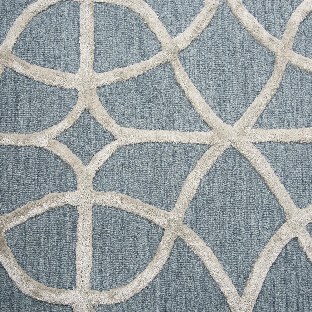 Madison Blue 8' x 10' Hand-Tufted Rug- MI1014. Picture 2