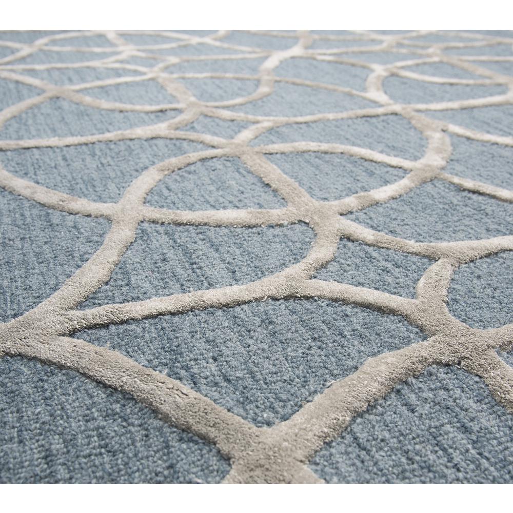 Madison Blue 8' x 10' Hand-Tufted Rug- MI1014. Picture 8