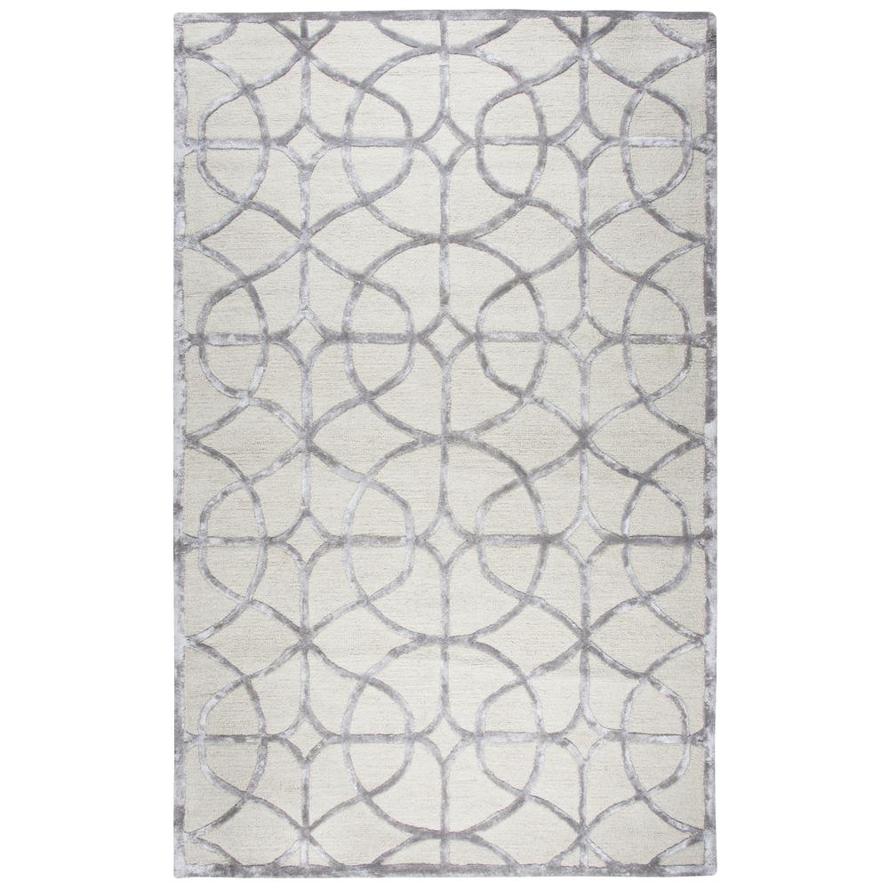 Madison Neutral 8' x 10' Hand-Tufted Rug- MI1015. Picture 4