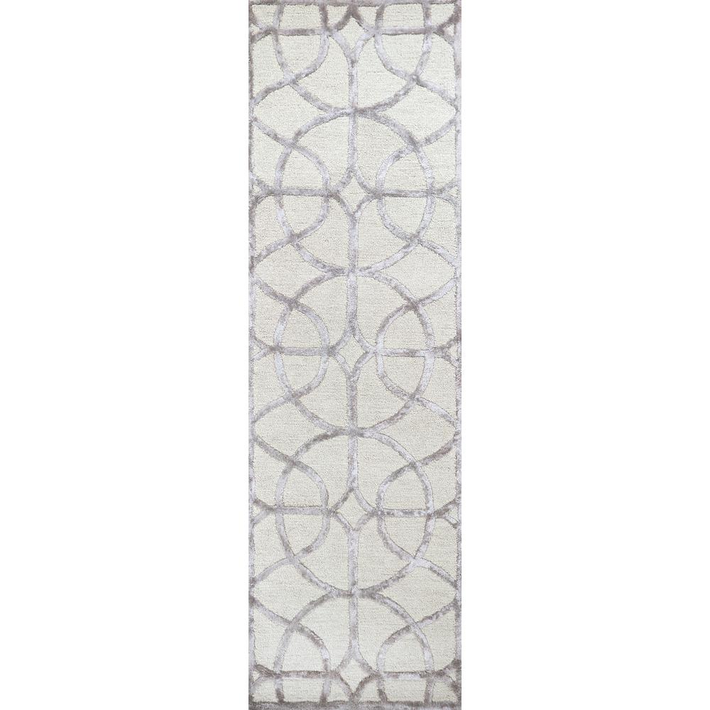 Madison Neutral 8' x 10' Hand-Tufted Rug- MI1015. Picture 7