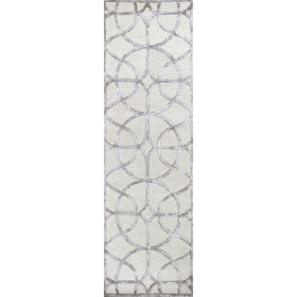 Madison Neutral 8' x 10' Hand-Tufted Rug- MI1015. Picture 14