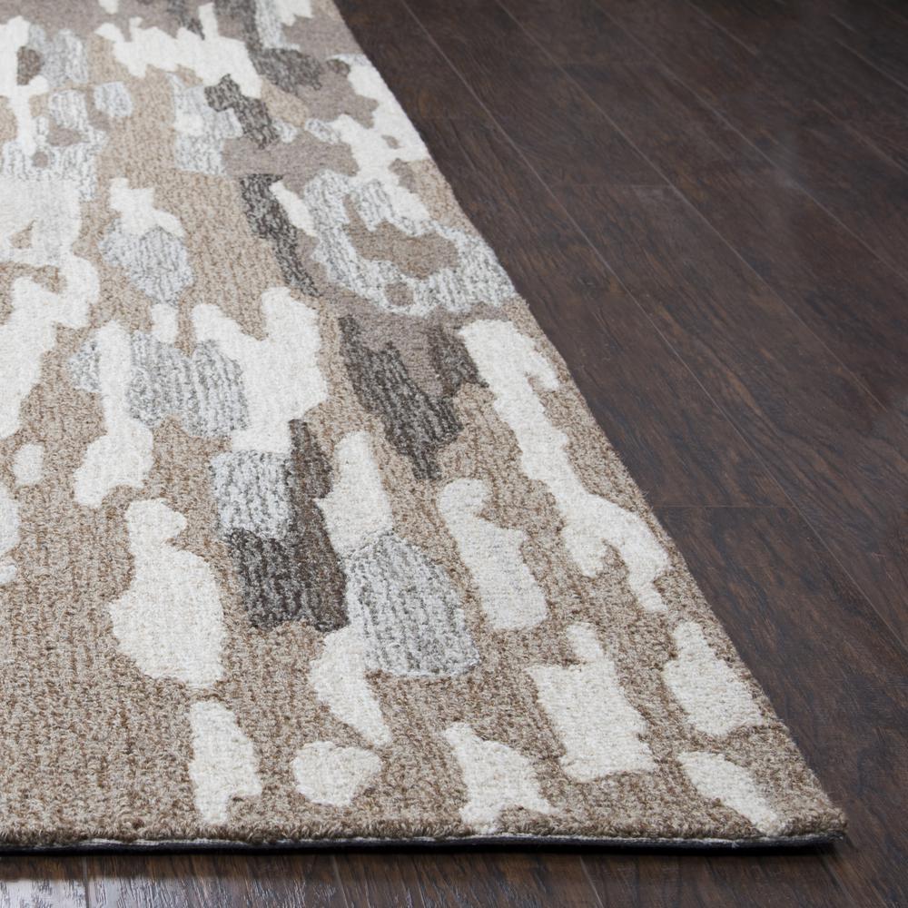Makalu Brown 9' x 12' Hand-Tufted Rug- MK1008. Picture 1