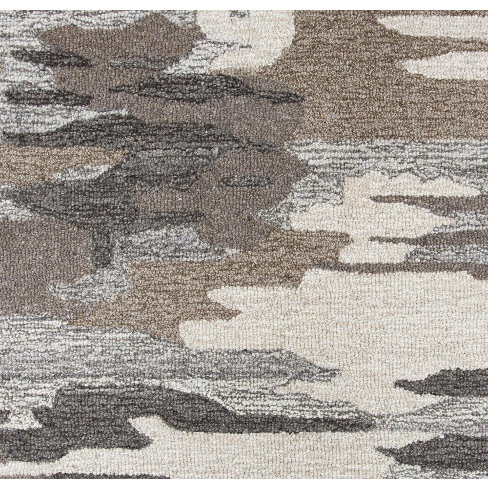 Makalu Brown 9' x 12' Hand-Tufted Rug- MK1008. Picture 2