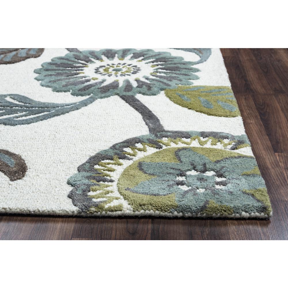 Milan Neutral 10' x 14' Hand-Tufted Rug- ML1011. Picture 4