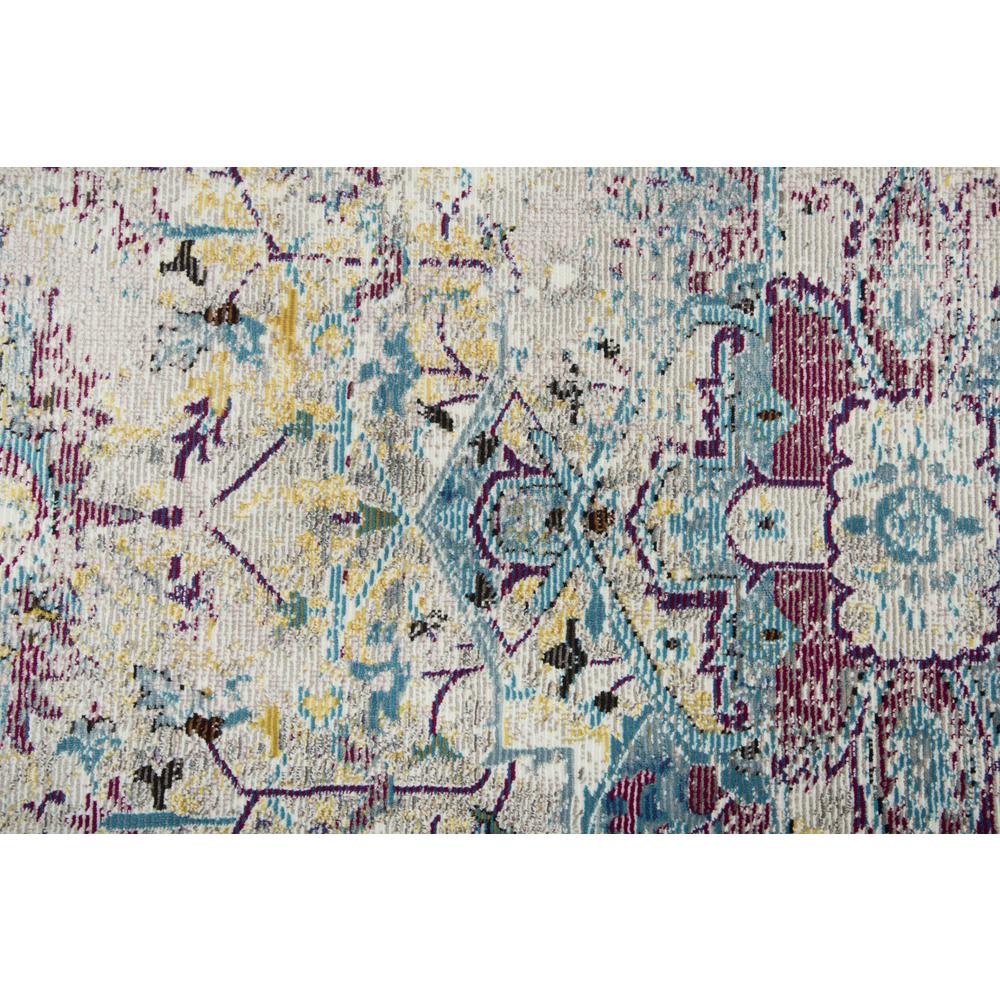 Morocco Blue 7'6" x 9'5" Power-Loomed Rug- MR1000. Picture 3