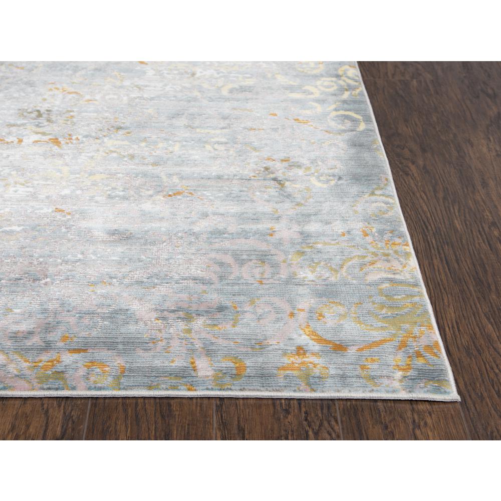 Morocco Gray 7'6" x 9'5" Power-Loomed Rug- MR1005. Picture 1