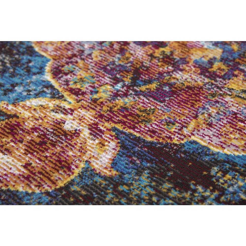 Morocco Blue 7'6" x 9'5" Power-Loomed Rug- MR1006. Picture 2