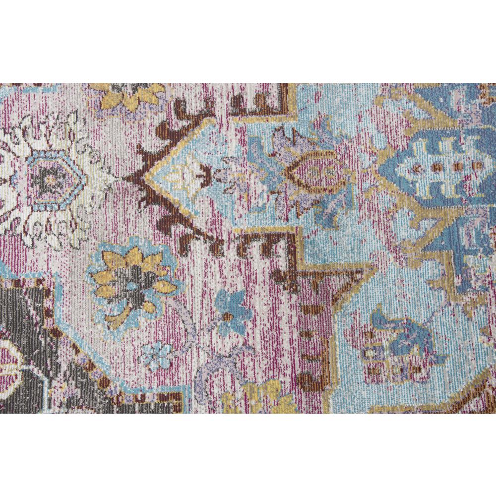 Morocco Gray 7'6" x 9'5" Power-Loomed Rug- MR1008. Picture 3