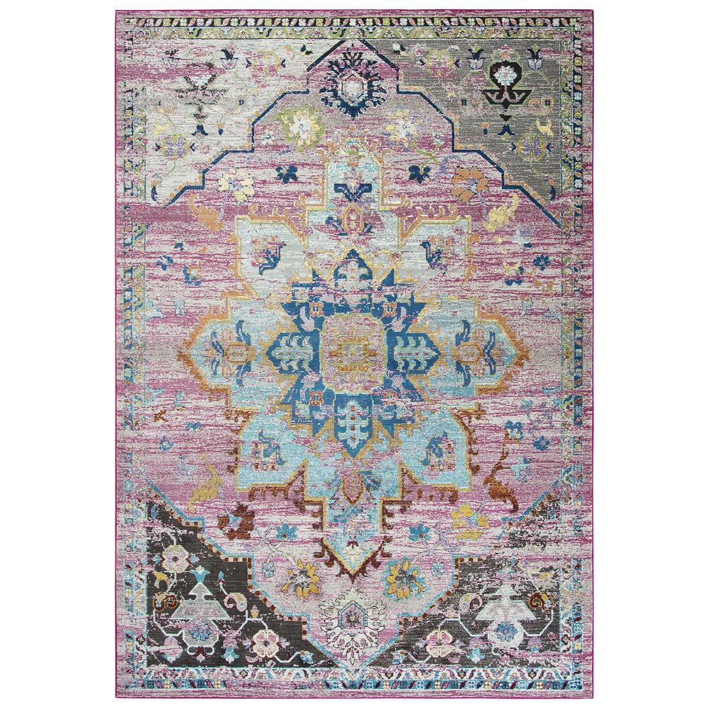 Morocco Gray 7'6" x 9'5" Power-Loomed Rug- MR1008. Picture 10