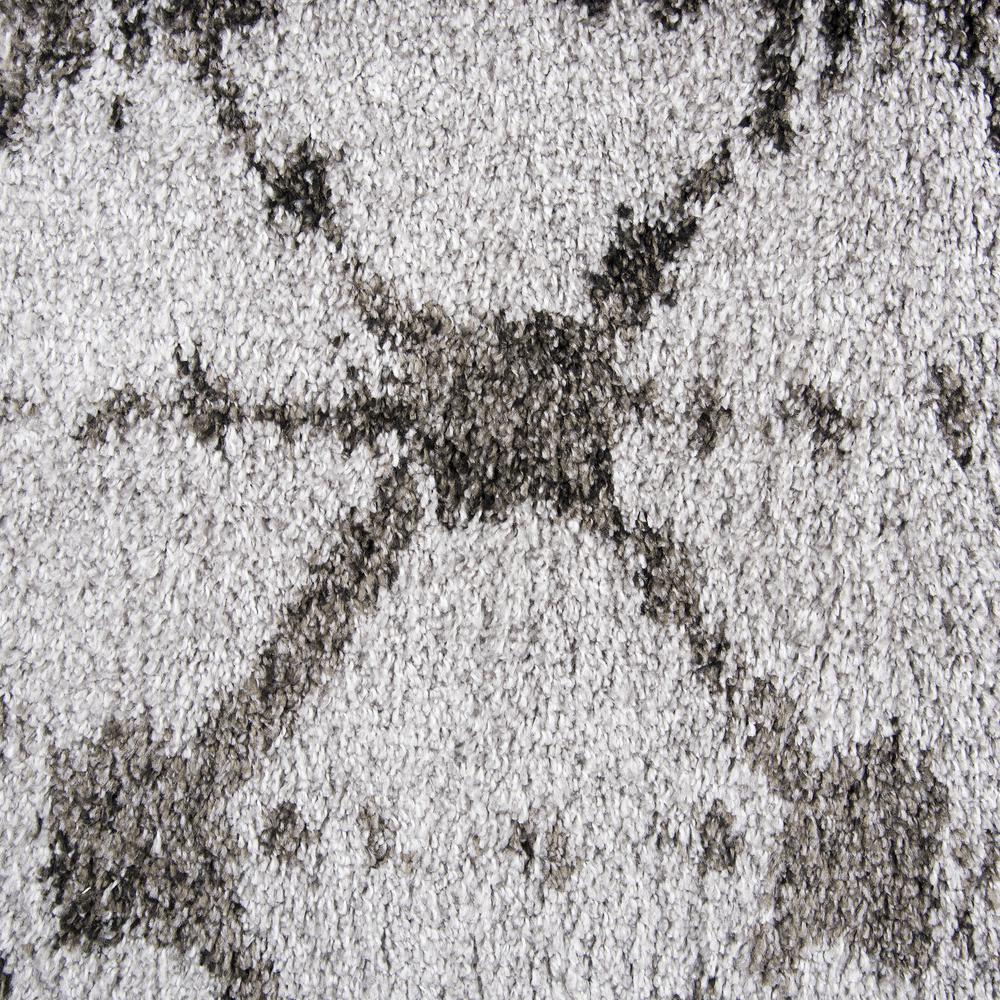 Midnight Gray 5'3" x 7'3" Power-Loomed Rug- MT1004. Picture 3