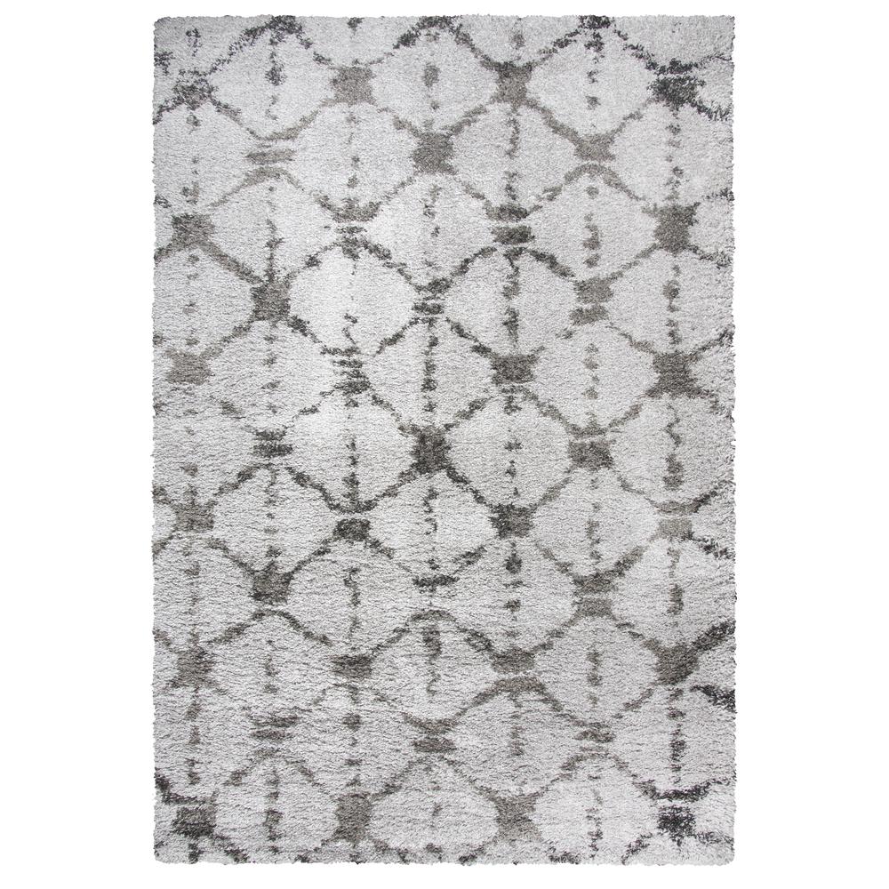 Midnight Gray 5'3" x 7'3" Power-Loomed Rug- MT1004. Picture 4