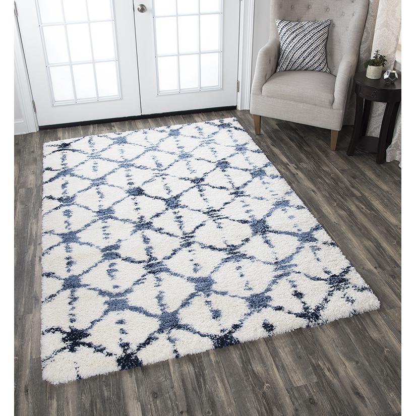 Midnight Neutral 5'3" x 7'3" Power-Loomed Rug- MT1005. Picture 10